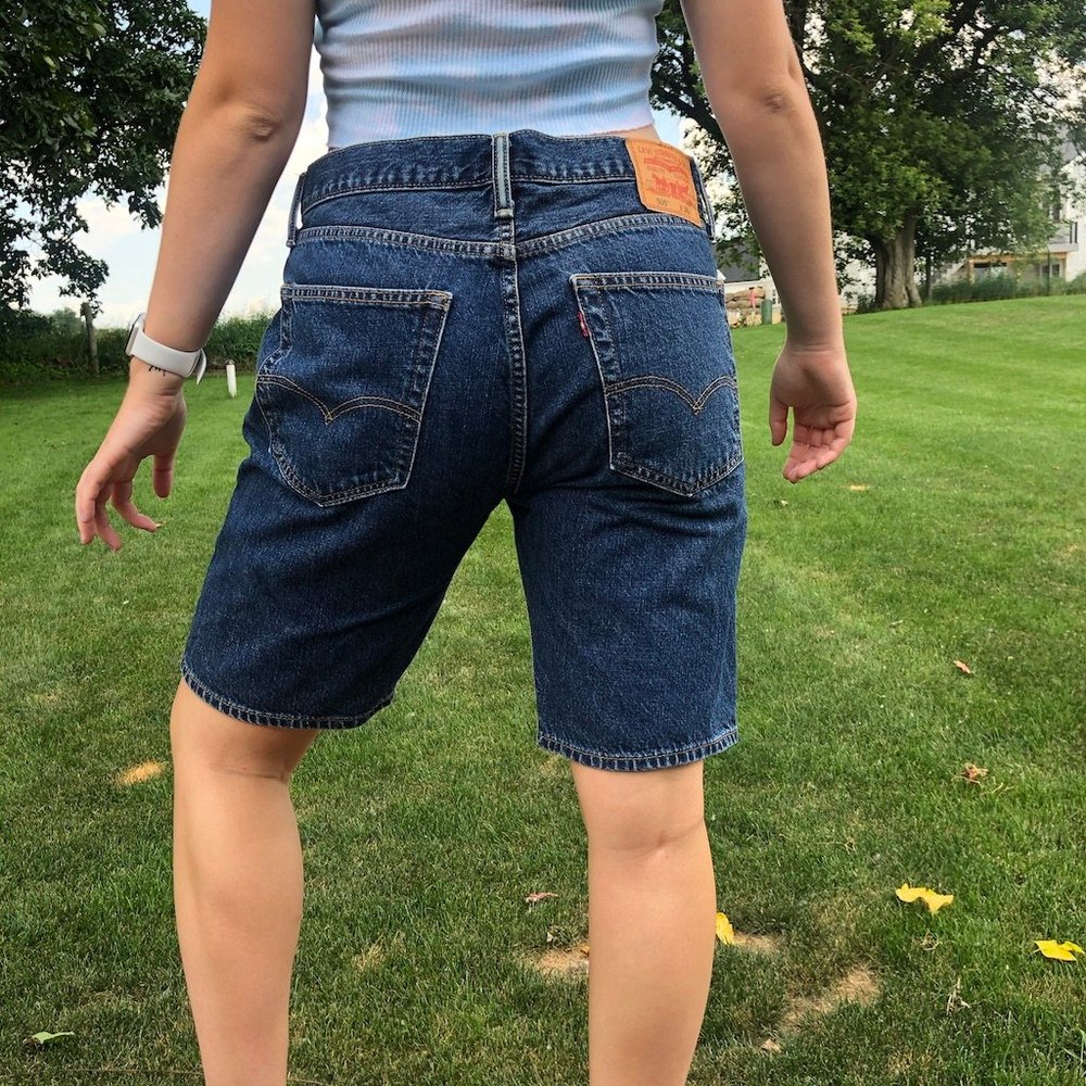 505 Levi's Long Shorts